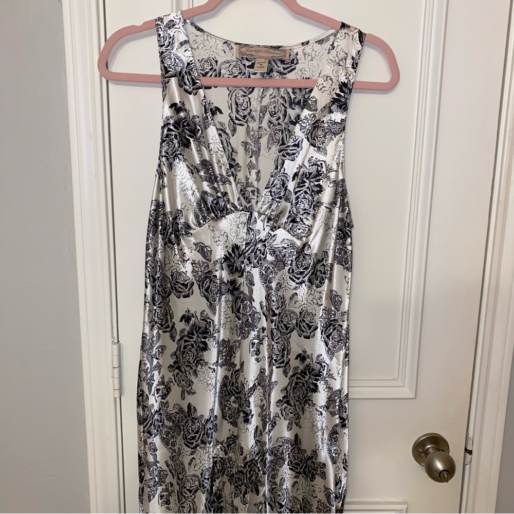 Vintage Y2K Jacalyn Bennet - Satin Soft Slip Dress